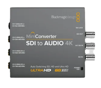 Converter – SDI to Audio 4K 